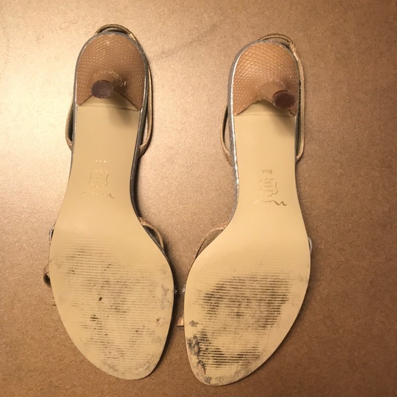 Nina size 8.5 little heeled shoe- all leather - Picture 3 of 5